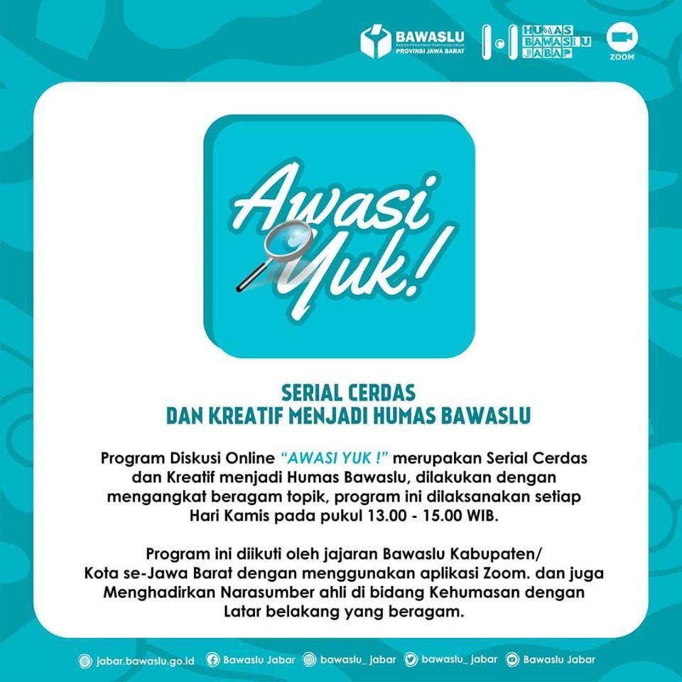 SERIAL CERDAS DAN KREATIF MENJADI HUMAS BAWASLU