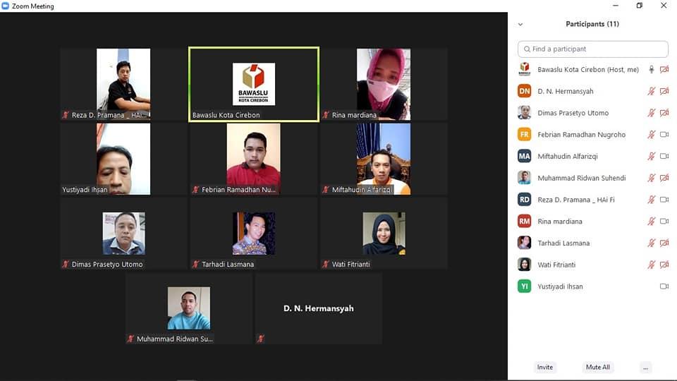 WORK FROM HOME BAWASLU KOTA CIREBON, 30 DESEMBER 2020