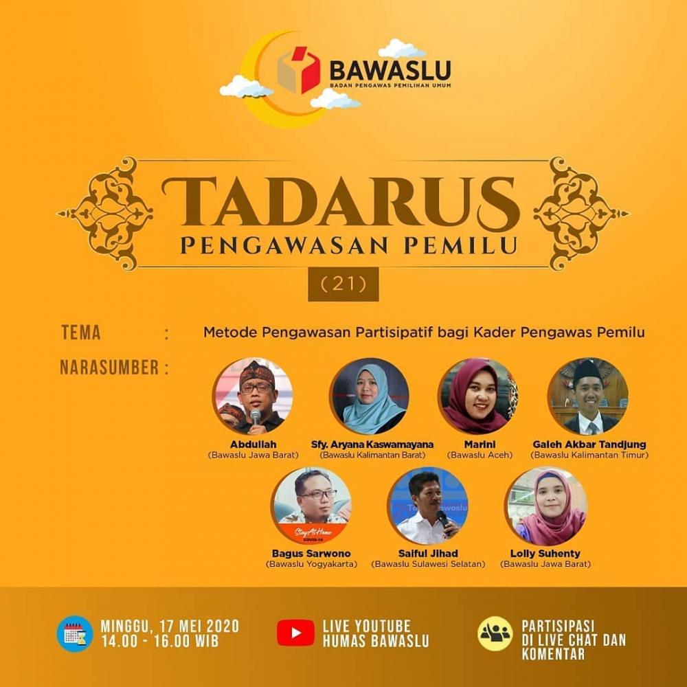 TADARUS PENGAWASAN PEMILU (21)
