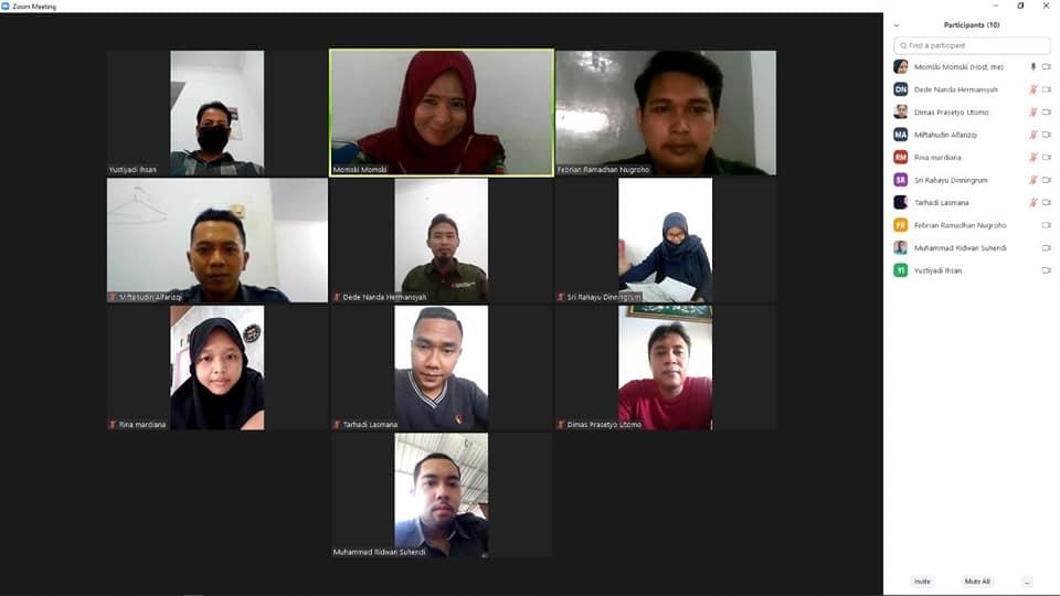 WORK FROM HOME BAWASLU KOTA CIREBON 24 AGUSTUS 2020