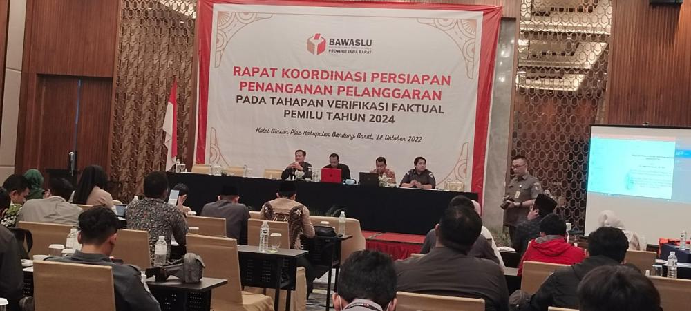 Persiapan Penanganan Pelanggaran pada Verfak Pemilu 2024