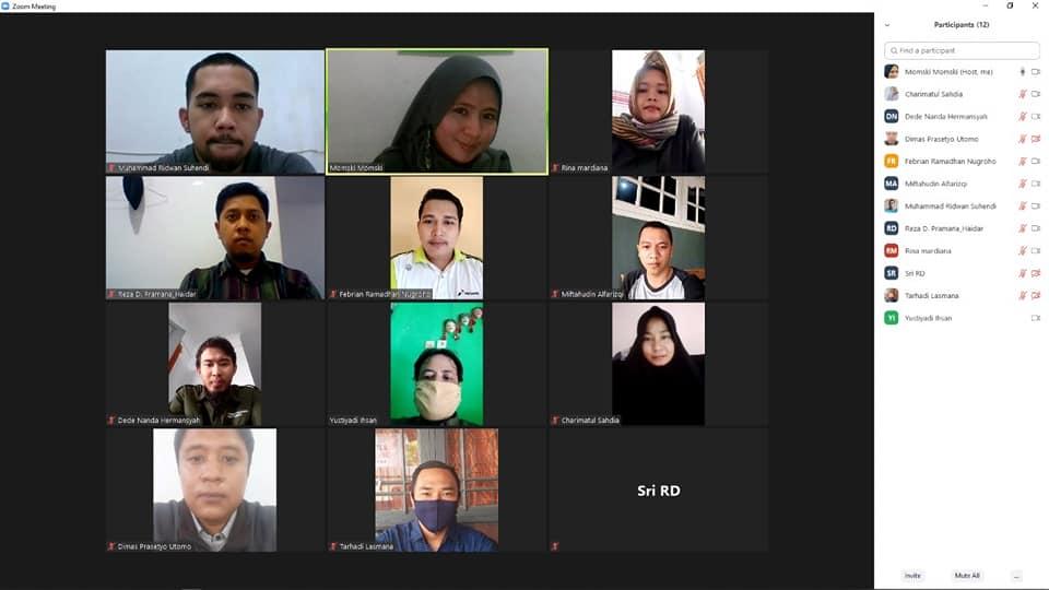 WORK FROM HOME BAWASLU KOTA CIREBON, 12 OKTOBER 2020