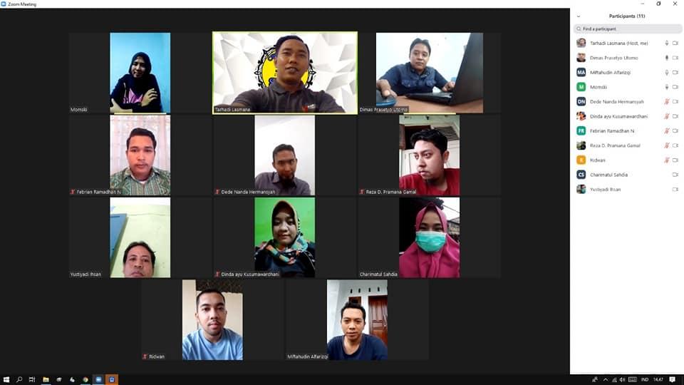 WORK FROM HOME BAWASLU KOTA CIREBON 18 MEI 2020