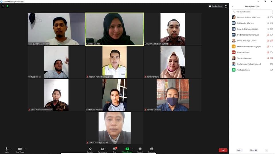 WORK FROM HOME BAWASLU KOTA CIREBON, 1 OKTOBER 2020