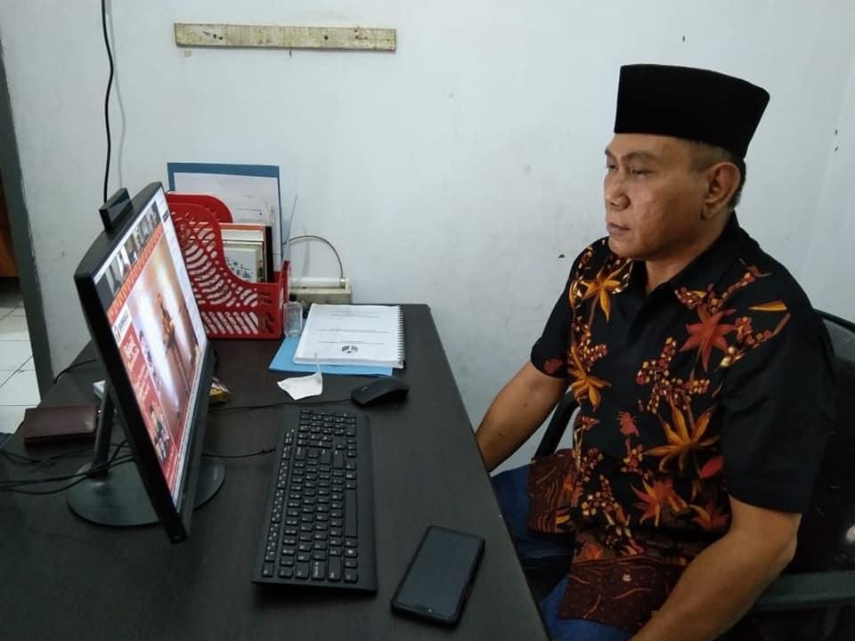 RAKOR PUSAT PENDIDIKAN PENGAWASAN PEMILU PARTISIPATIF TAHUN 2021