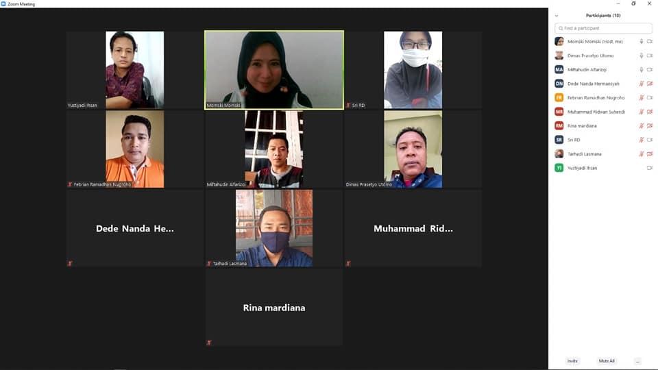 WORK FROM HOME BAWASLU KOTA CIREBON, 25 SEPTEMBER 2020