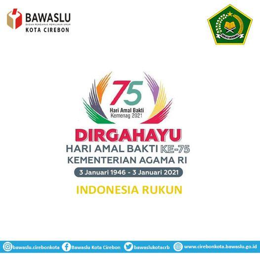 SELAMAT HARI AMAL BAKTI KE-75