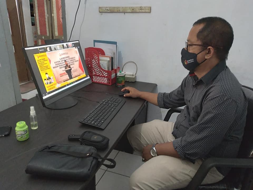 DARING LAUNCHING SISTEM JARINGAN INFORMASI HUBUNGAN ANTAR LEMBAGA BADAN PENGAWAS PEMILIHAN UMUM REPUBLIK INDONESIA