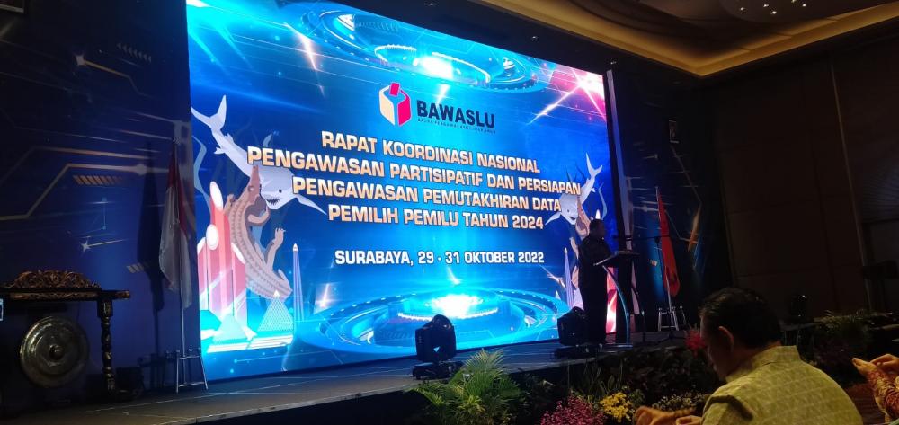 Bawaslu Kota Cirebon Hadiri Rakornas Pemutakhiran Data Pemilih