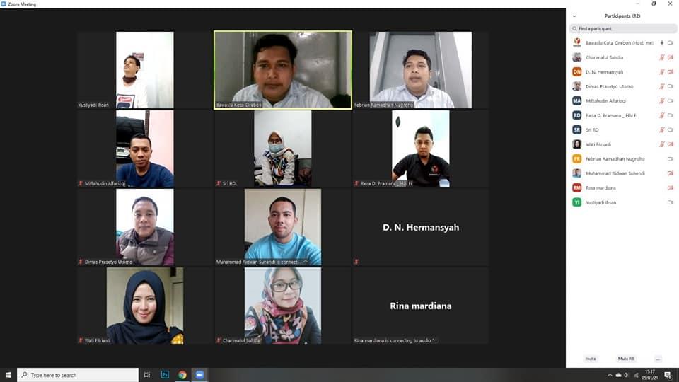 WORK FROM HOME BAWASLU KOTA CIREBON, 5 JANUARI 2021