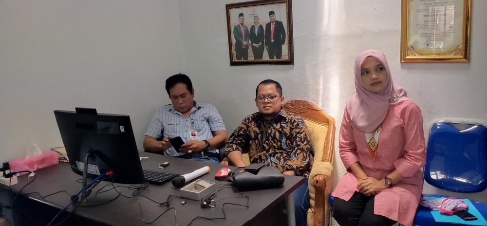 BAWASLU KOTA CIREBON MENGIKUTI VIDEO CONFERENCE BERSAMA 27 KAB/KOTA SEJAWA BARAT