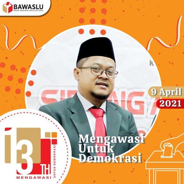 AYO UNDUH DAN GUNAKAN TWIBBON UNTUK MERAYAKAN 13 TAHUN BAWASLU MENGAWASI UNTUK DEMOKRASI
