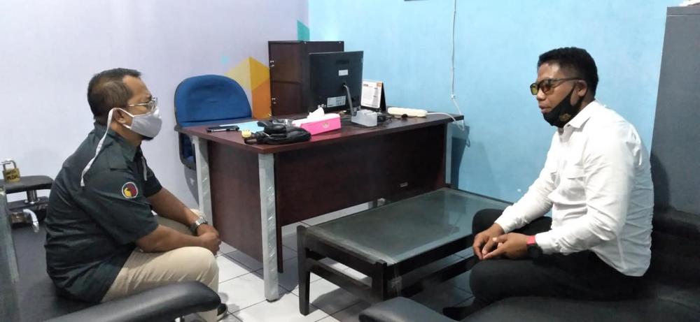 KUNJUNGAN DARI KANIT 1 SAT. INTELKAM POLRES CIREBON KOTA