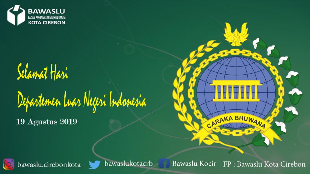 SELAMAT HARI DEPARTEMEN LUAR NEGERI INDONESIA