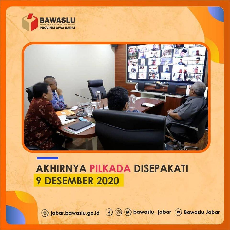 PILKADA KINI DISEPAKATI TANGGAL 9 DESEMBER 2020