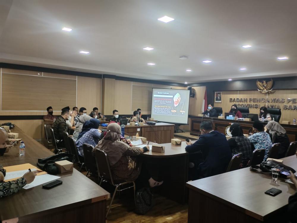 Rapat Evaluasi Rencana Revisi Peraturan Bawaslu Nomor 26 Tahun 2018
