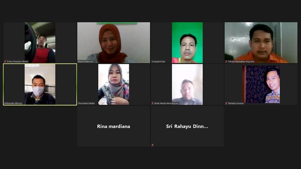 WORK FROM HOME BAWASLU KOTA CIREBON 11 AGUSTUS 2020
