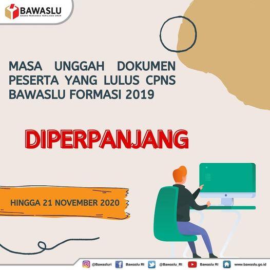 MASA UNGGAH DOKUMEN CPNS