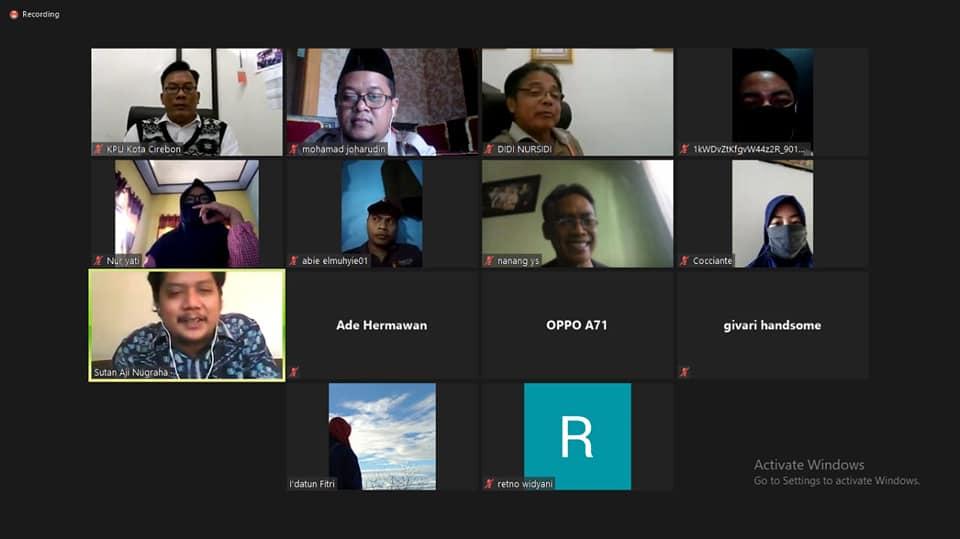 DISKUSI VIRTUAL MELALUI KELAS DARING PEMILU