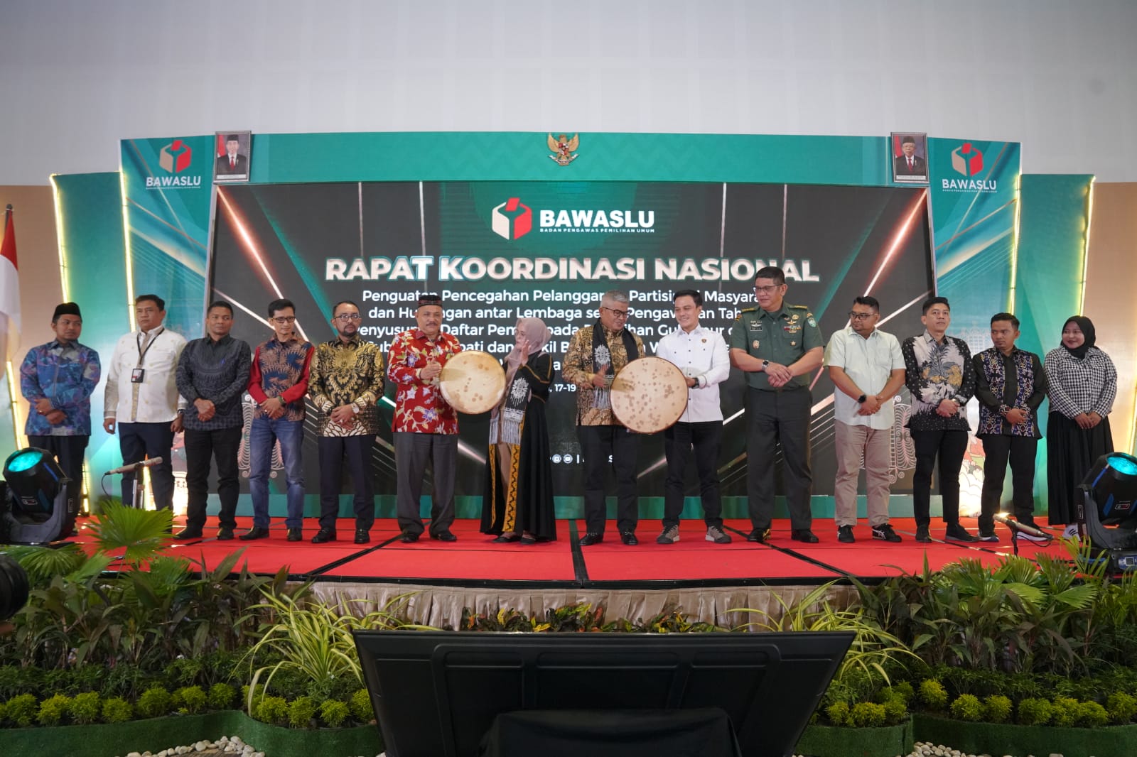 Rakornas Penguatan Pencegahan, Parmas, dan Humas pada Pemilihan Serentak Tahun 2024