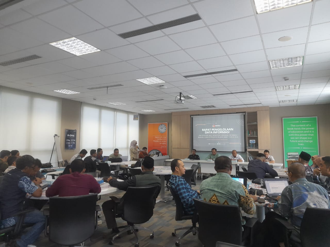 Rapat Pengelolaan Datin dan Monev Keterbukaan Informasi