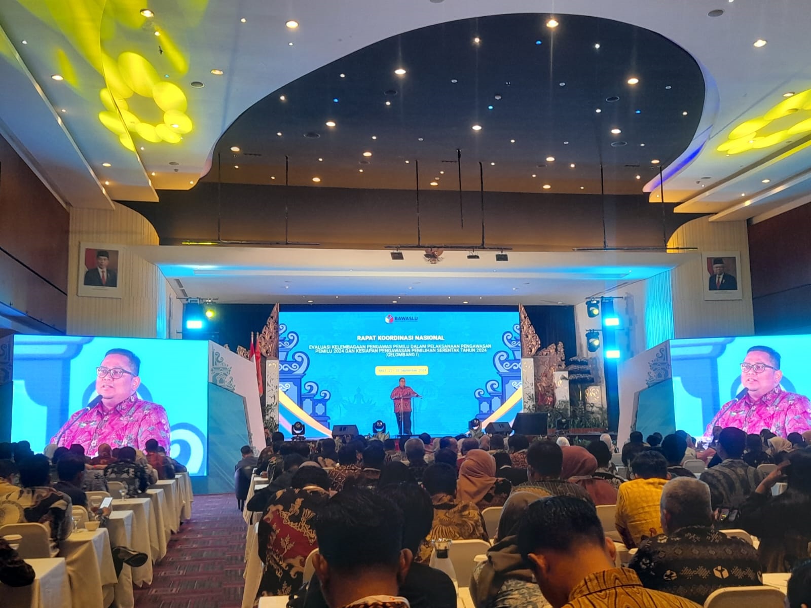Rakornas Evaluasi Kelembagaan Pengawas Pemilu dan Persiapan Pemilihan Serentak 2024