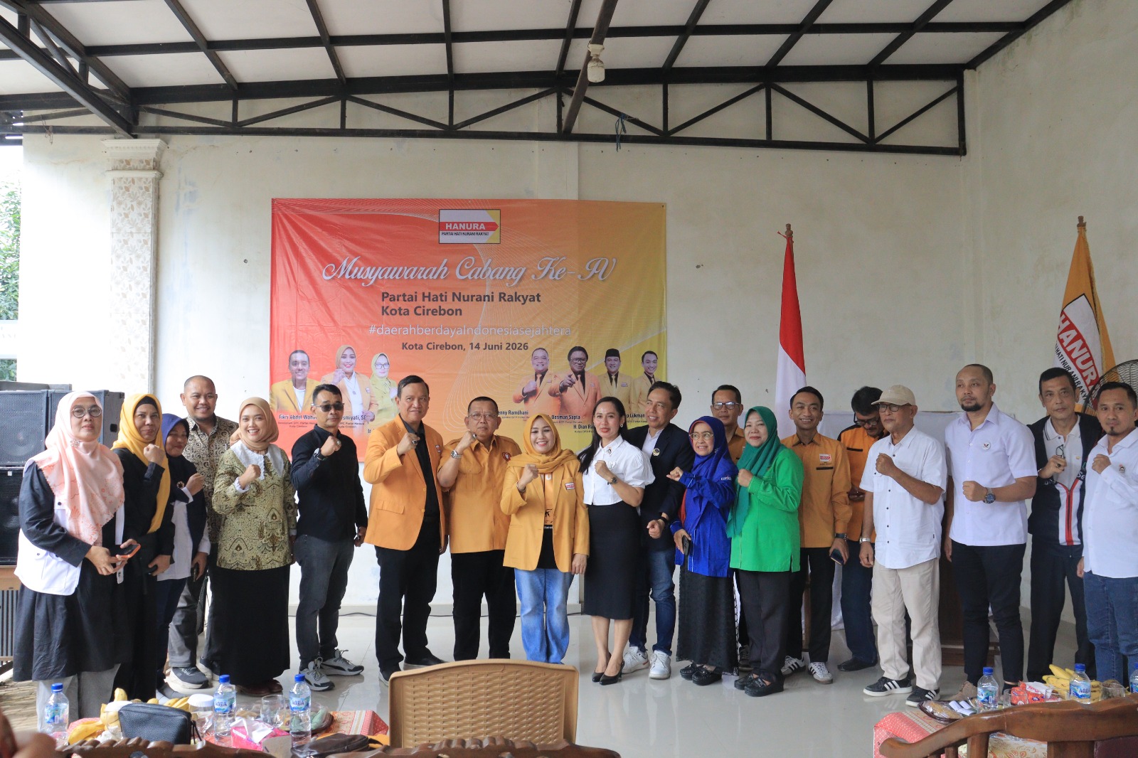 Hadiri Muscab ke-IV DPC Partai Hanura, Bawaslu Kota Cirebon Kawal Integritas Demokrasi Internal Parpol
