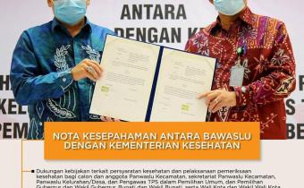 PENANDATANGANAN NOTA KESEPAHAMAN BAWASLU DAN KEMENKES (1)