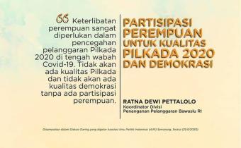 PARTISIPASI PEREMPUAN UNTUK KUALITAS PILKADA 2020 DAN DEMOKRASI
