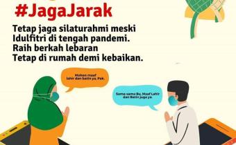 TETAP JAGA SILATURAHMI MESKI IDULFITRI DITENGAH PANDEMI
