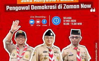 AYO IKUTI PEMBUKAAN DIKLATSAR SAKA ADHYASTA PEMILU JAWA BARAT