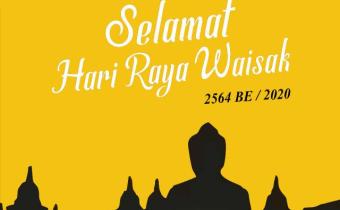 SELAMAT HARI RAYA WAISAK