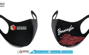 BAWASLU KOTA CIREBON MENGIKUTI LOMBA DESIGN MASKER