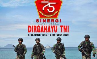 DIRGAHAYU TNI KE 75 TAHUN