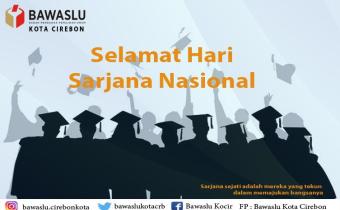 SELAMAT HARI SARJANA NASIONAL