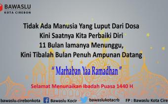 MARHABAN YAA RAMADHAN