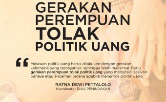 GERAKAN PEREMPUAN TOLAK POLITIK UANG