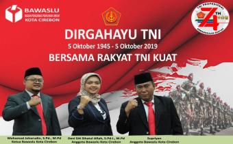 DIRGAHAYU TNI KE 74 TAHUN