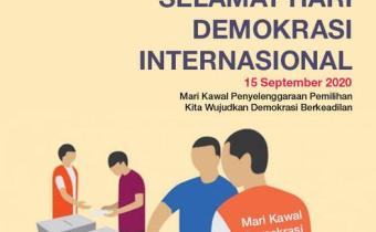 SELAMAT HARI DEMOKRASI INTERNASIONAL