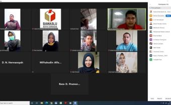 WORK FROM HOME BAWASLU KOTA CIREBON, 10 DESEMBER 2020