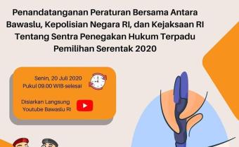 PENANDATANGANAN PERATURAN BERSAMA SENTRA GAKKUMDU