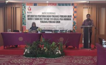 Rakor Implementasi Perbawaslu 3 Tahun 2022