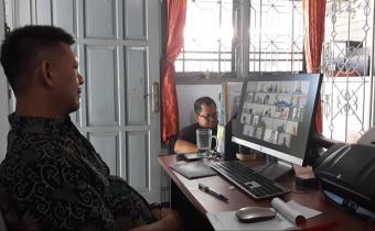 VIDEO CONFERENCE BERSAMA BAWASLU JAWA BARAT DAN 27 BAWASLU KABUPATEN/KOTA