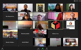 VIDEO CONFERENCE REKOMENDASI KEBIJAKAN MENGENAI REGULASI PEMILU DAN PILKADA DI INDONESIA TERKAIT KAMPANYE POLITIK DI MEDIA SOSIAL 