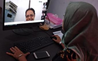 VIDEO CONFERENCE BINCANG-BINCANG VIRTUAL MENYOAL IMPLEMENTASI KETERBUKAAN INFORMASI PUBLIK DALAM TAHAPAN PENYELENGGARAAN PEMILU