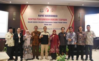 BAWASLU KOTA CIREBON MENGIKUTI RAPAT KOORDINASI SENTRA GAKKUMDU SE-PROVINSI JAWA BARAT