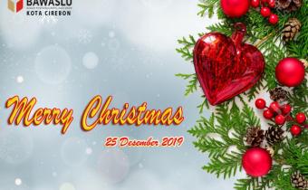 BAWASLU KOTA CIREBON MENGUCAPKAN SELAMAT NATAL
