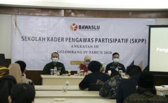 SEKOLAH KADER PENGAWAS PARTISIPATIF (SKPP) ANGKATAN III GELOMBANG IV TAHUN 2020