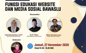 FUNGSI EDUKASI WEBSITE DAN MEDIA SOSIAL BAWASLU