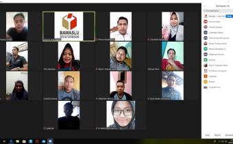 WORK FROM HOME BAWASLU KOTA CIREBON 4 JUNI 2020